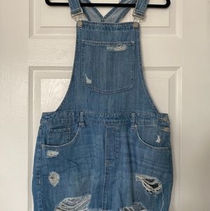 Denim Overalls